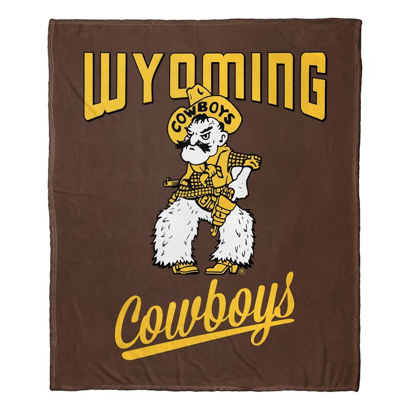NCAA Mountain West Alumni Silk Touch Throw Blanket - 50" x 60" - Wyoming