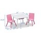 preview thumbnail 8 of 8, Kids Table and Chair Set with Storage (2 Chairs Included)