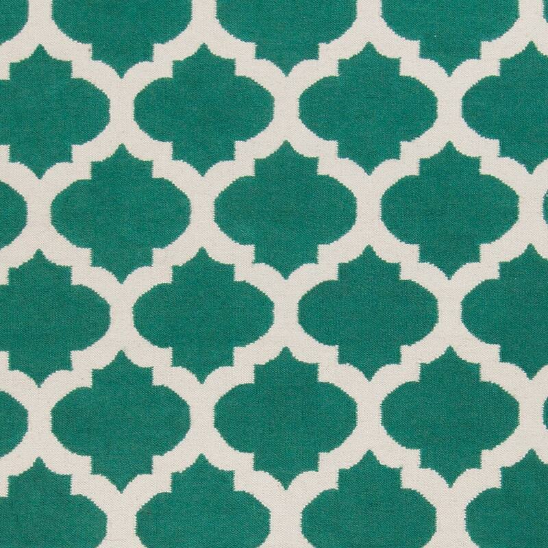 Hand-woven Samick Moroccan Trellis Flatweave Wool Runner Area Rug