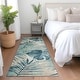 preview thumbnail 15 of 50, Machine Washable Indoor/ Outdoor Coastal Palm Chantille Rug