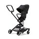 preview thumbnail 3 of 3, On-the-Go 3-in-1 Lightweight Stroller, Bubble Black