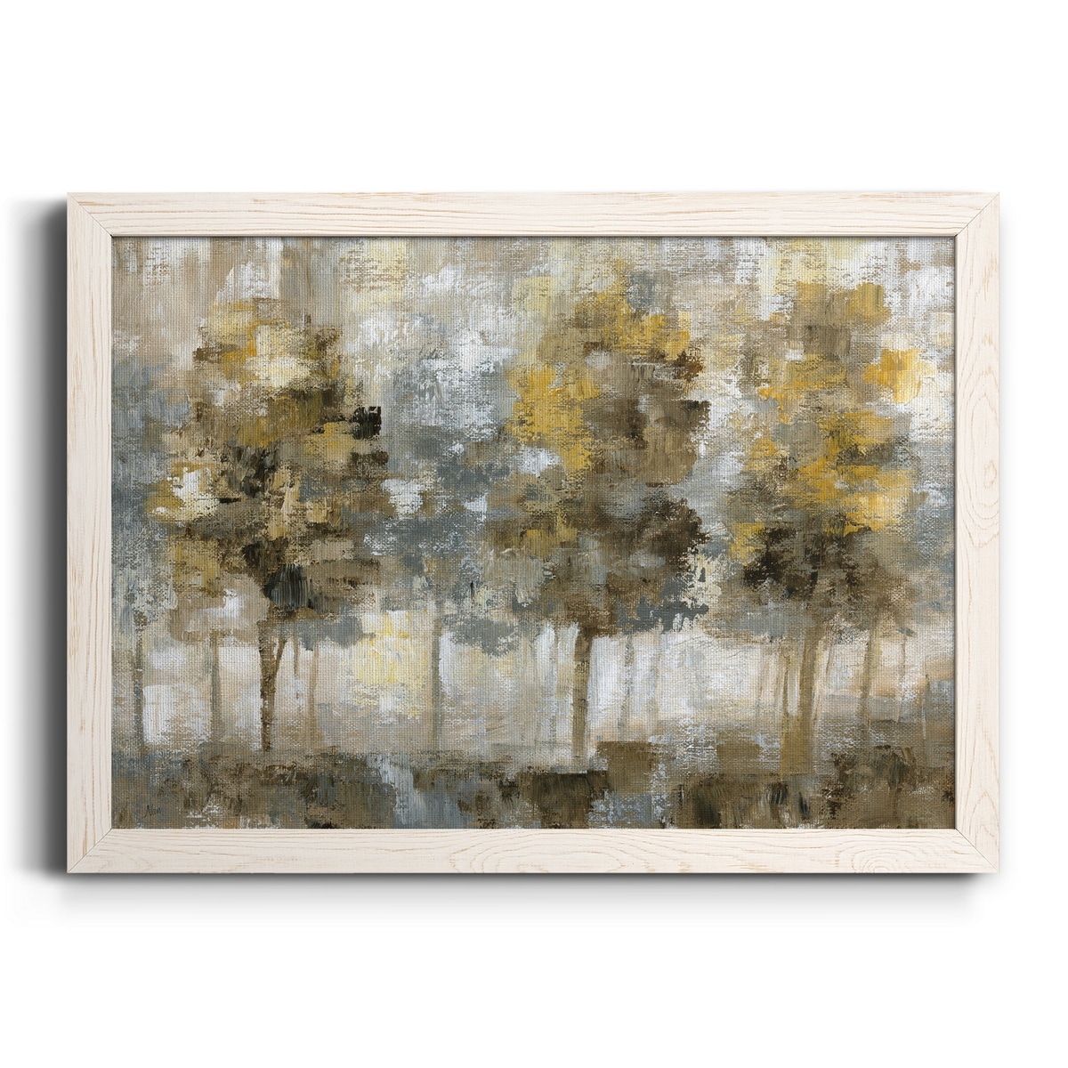 Linen Trees-Premium Framed Canvas - Ready to Hang - Multi-Color