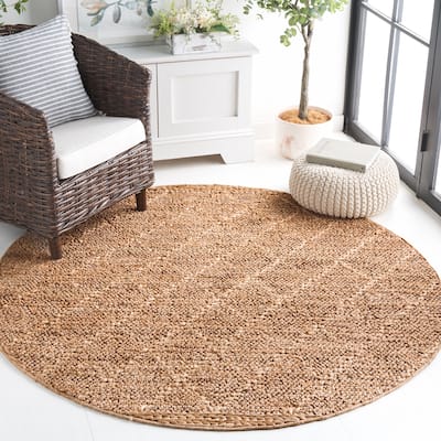 SAFAVIEH Hand-Woven Natural Fiber Loria Casual Jute Rug