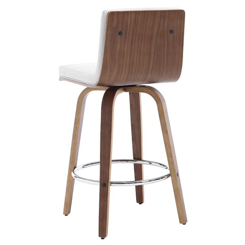 26"/29" Faux Leather Swivel Bar/Counter Stools, Set of 2/3