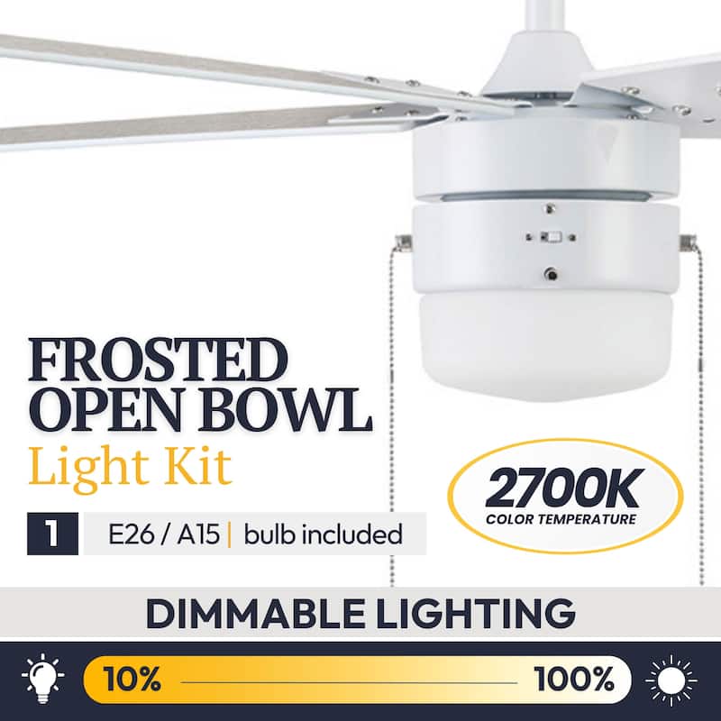 52" Prominence Home Chism Indoor Ceiling Fan, Espresso Bronze - 52