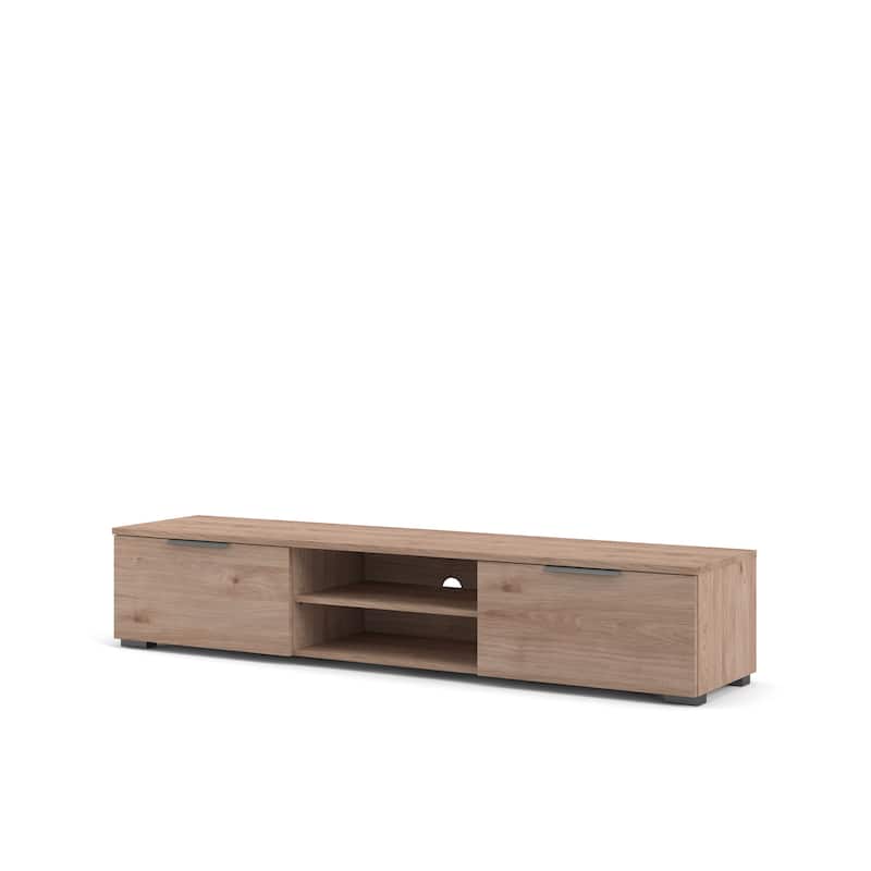 Porch & Den Match 2-Drawer and 2-Shelf TV Stand
