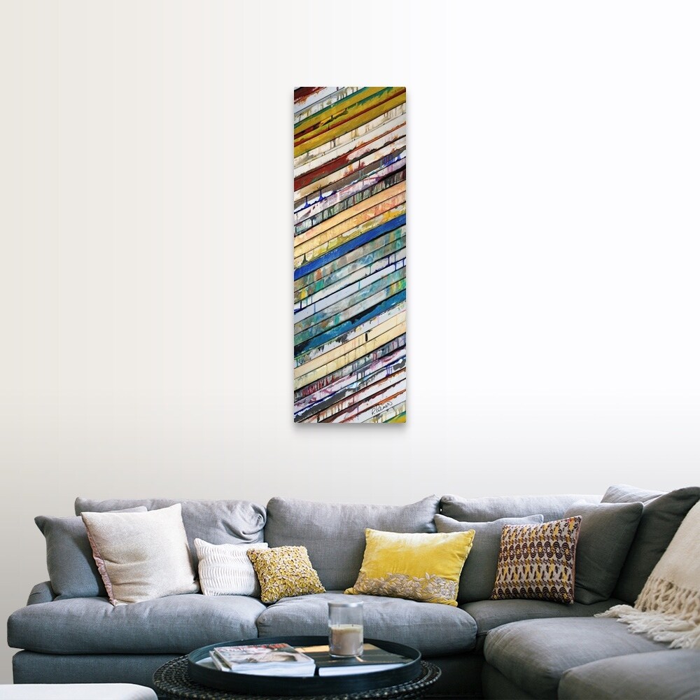 Shop Slide Long Canvas Wall Art Overstock 30186589