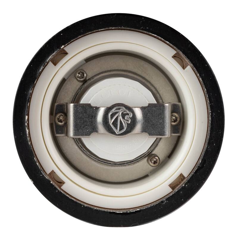 Peugeot Daman u'Select Zirlion Salt Mill, Acrylic/Stainless, 8 inch, Adjustable Grind - Acrylic