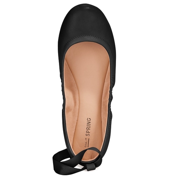 call it spring black flats