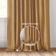 preview thumbnail 51 of 81, Exclusive Fabrics Textured Faux Dupioni Silk Thermal Blackout Curtains (1 Panel)