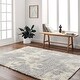 preview thumbnail 1 of 4, Livabliss Everton Plus Modern & Contemporary Area Rug Cream/Gray - 2' x 2' 11"