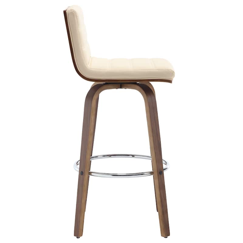 26"/29" Faux Leather Swivel Bar/Counter Stools, Set of 2/3