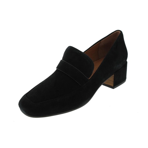 Suede Dress Pump Gentle Souls by Kenneth Cole Womens Eliott Menswear Block Heel Loafer