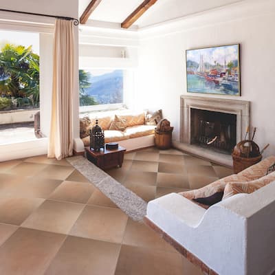 Merola Tile Argile Ferrara 17-5/8" x 17-5/8" Porcelain Floor and Wall Tile