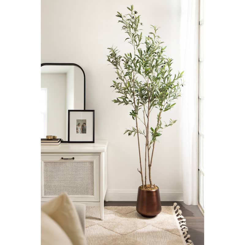 Kate and Laurel Oliveira Faux Olive Tree