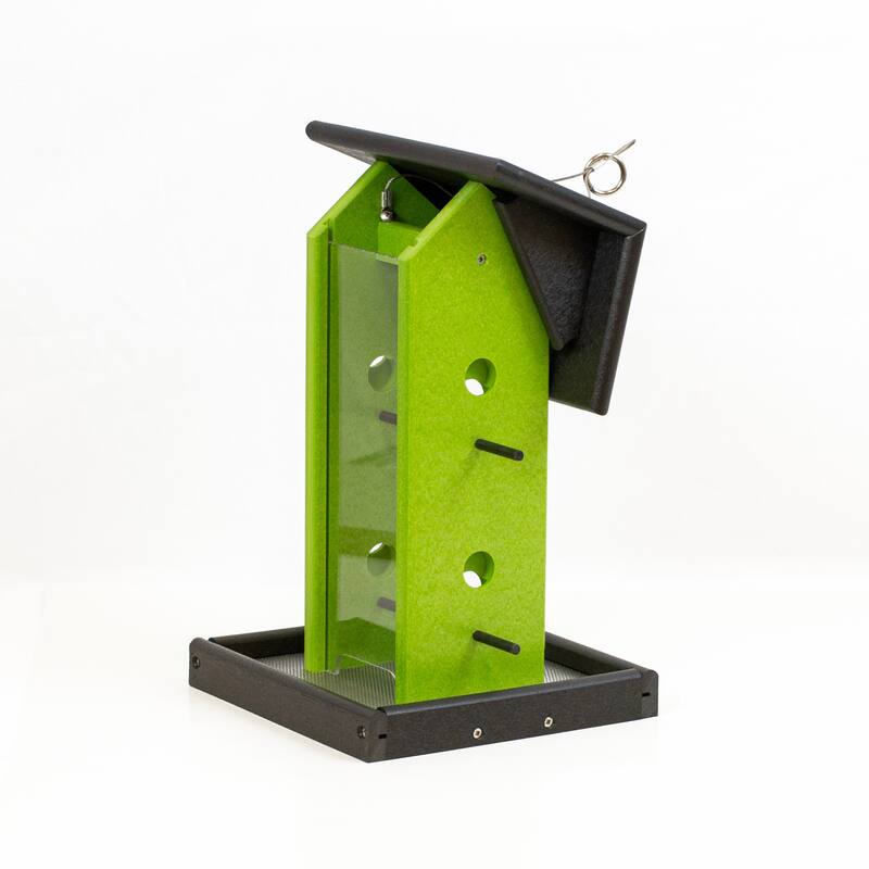 OUTDOOR LEISURE PRODUCTS Model GM8BKL Songbird Bird Feeder Made with High Density Poly Resin