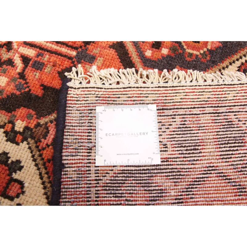 ECARPETGALLERY Hand-knotted Kayseri Vintage Dark Copper Wool Rug - 5'7 x 8'8