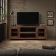 preview thumbnail 2 of 11, Bridgevine Home Haven 65 inch TV Stand, for TVs up to 75 inches, No Assembly Required Bourbon
