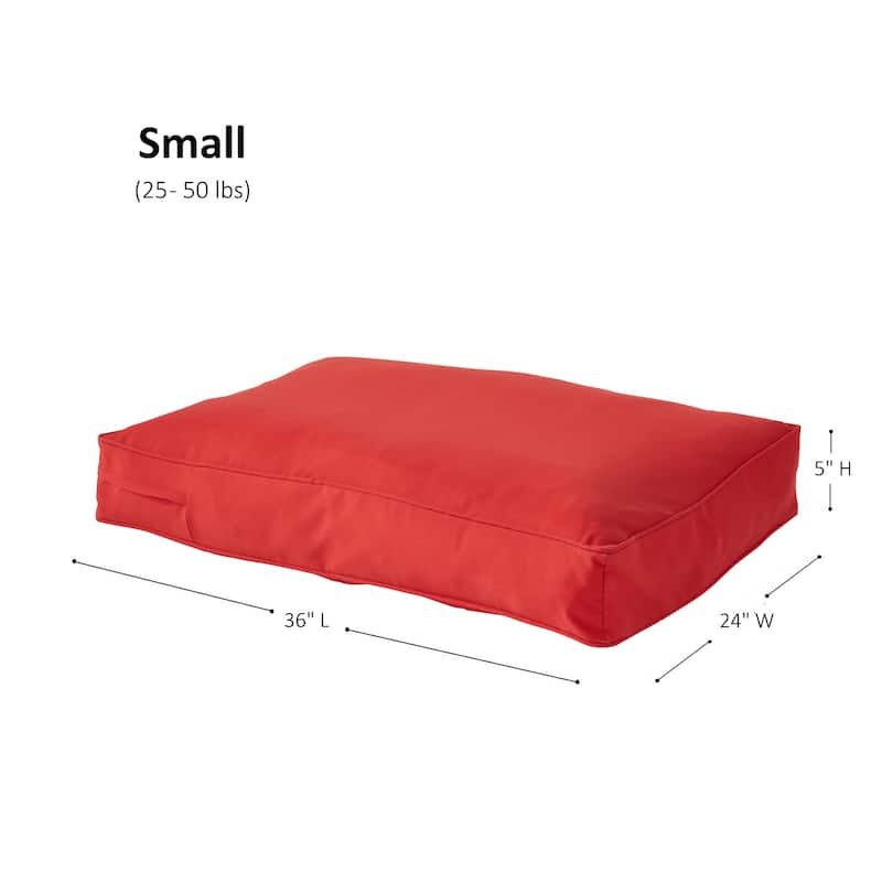 Happy Hounds Casey Rectangle Indoor/Outdoor Dog Bed