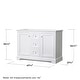 preview thumbnail 9 of 17, Wyndham Collection Avery 48" Double Free Standing Vanity Cabinet Only