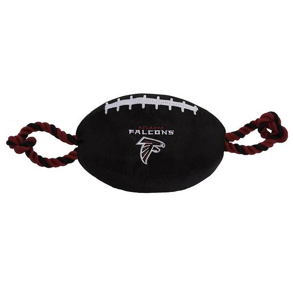 Shop Nfl Nylon Football Pet Toy Licensed Heavy Duty Tough Dog