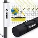 preview thumbnail 1 of 8, Patiassy Portable Professional Volleyball Net Set White