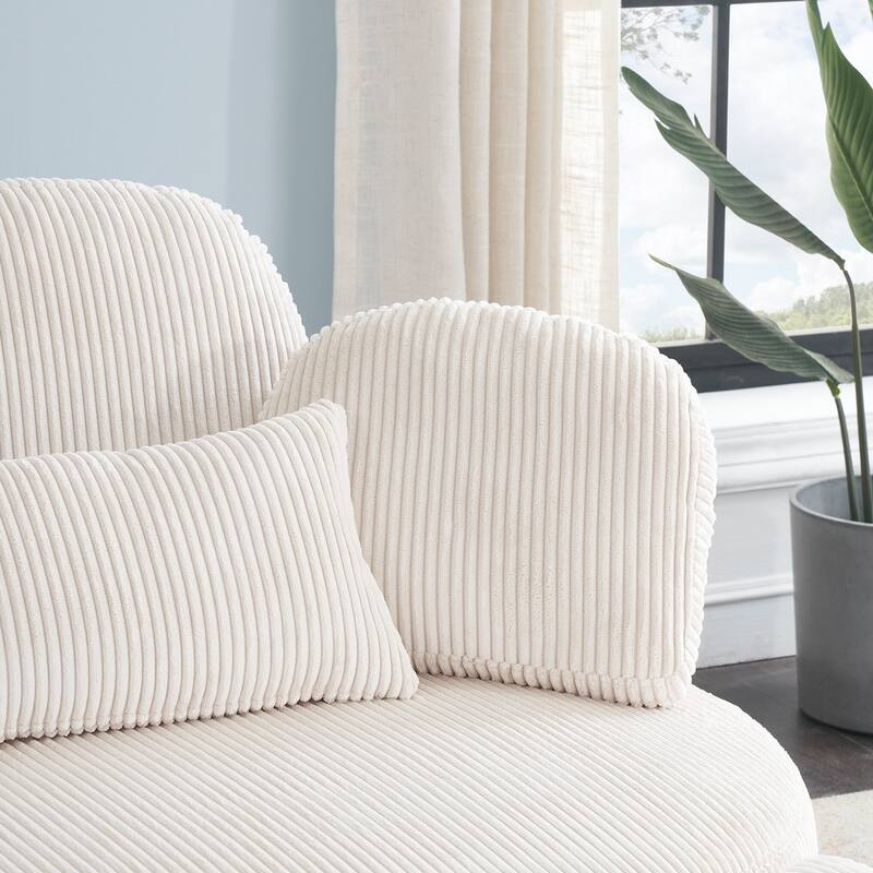 Small Sofa with Small end Table, Suitable for Lunch Break Casual Afternoon Tea Time Seat, Suitable for Small Apartment, Bedroom