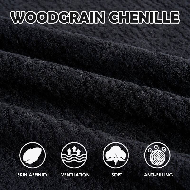 Full Compression Sponge Couch Chenille Floor Curved Loveseat Sofa
