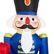 preview thumbnail 22 of 27, Glitzhome 8 ft Christmas Lighted Inflatable Decor