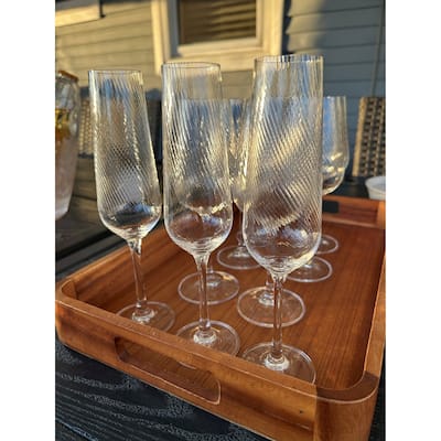 Red Vanilla Tyto Set of 6 Champagne Glasses