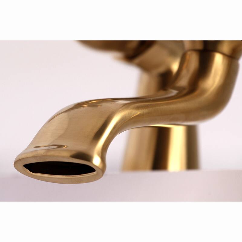 Kingston Brass Essex 6-inch Centers Deck Mount Faucet/ Hand Shower for Clawfoot Tub