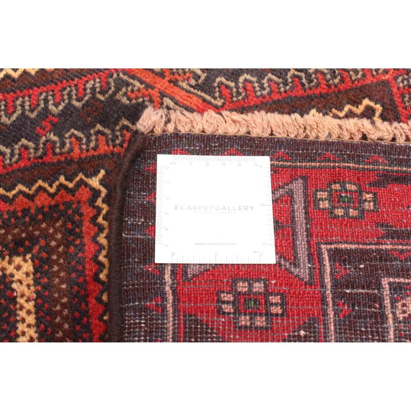 ECARPETGALLERY Hand-knotted Teimani Dark Navy Wool Rug - 2'9 x 4'7