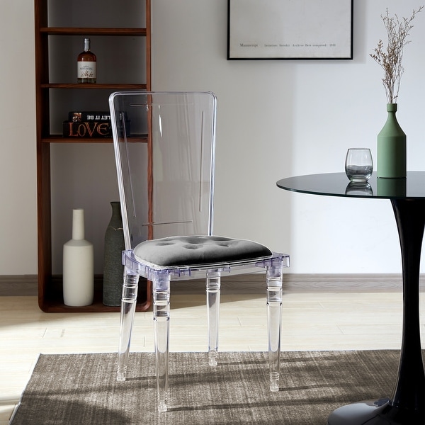 Transparent chairs for sale clearance
