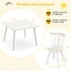 preview thumbnail 13 of 18, Gymax 3PCS Toddler Furniture w/Pine Wood Frame Curved Backrest Round
