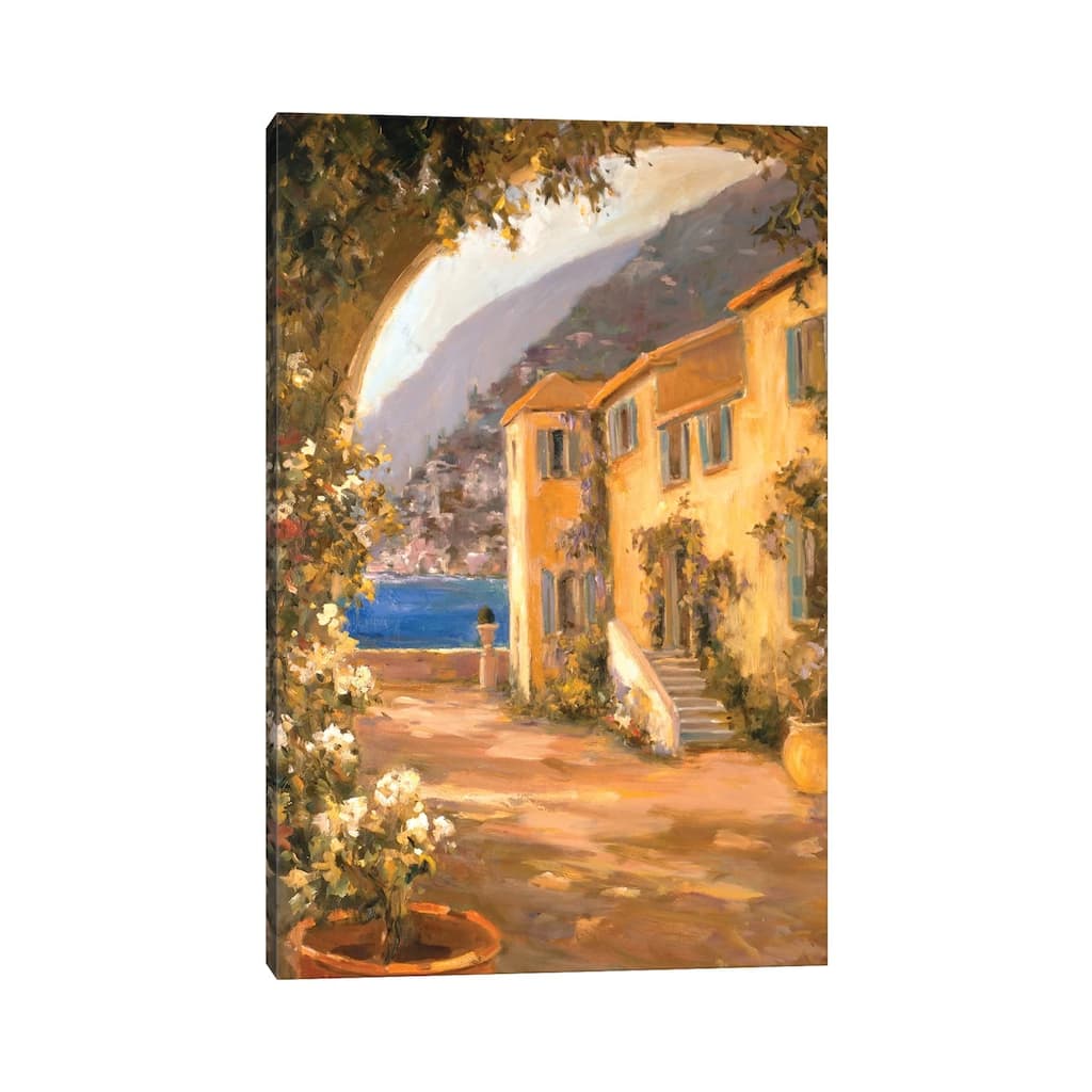 iCanvas "Italian Villa I" by Allayn Stevens Canvas Print