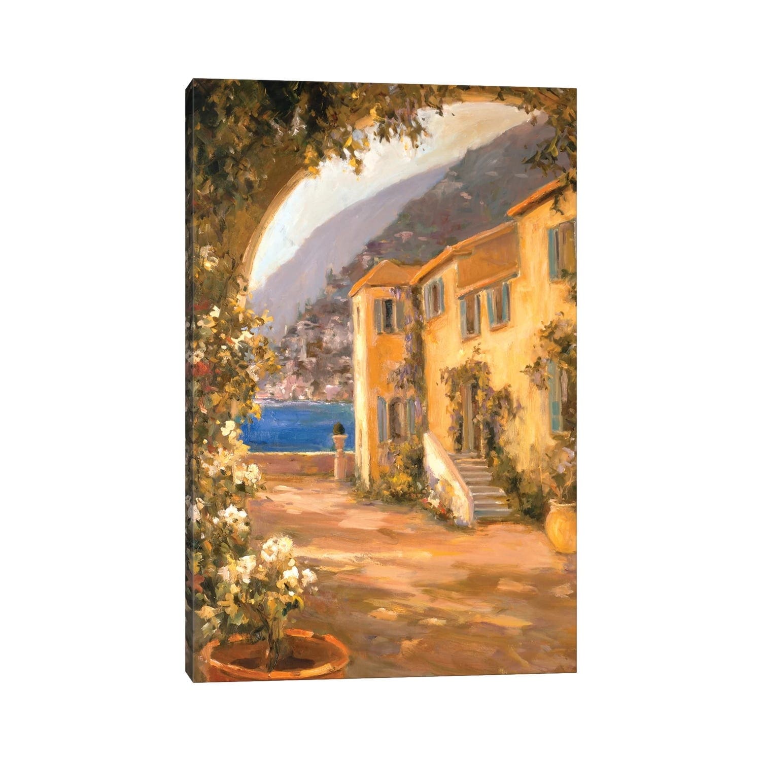 iCanvas "Italian Villa I" by Allayn Stevens Canvas Print
