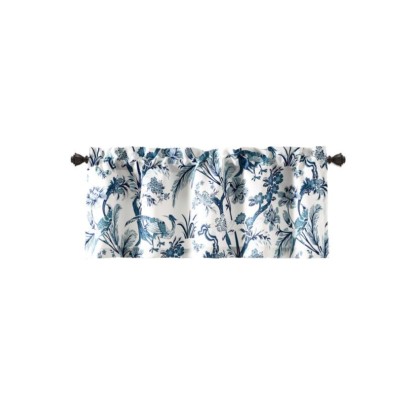 Lush Decor Dolores Light Filtering Valance - 18" x 52"