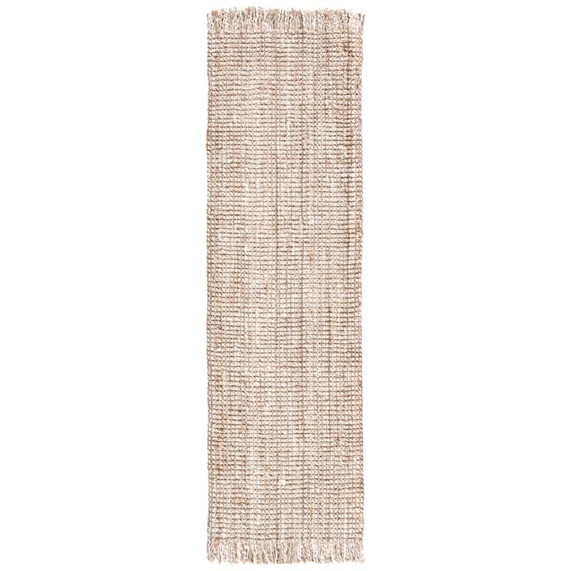 SAFAVIEH Handmade Natural Fiber Evelyn Jute Fringe Rug
