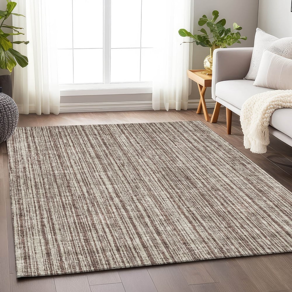 Premium Washable Super Soft Striped Mayfield Rug