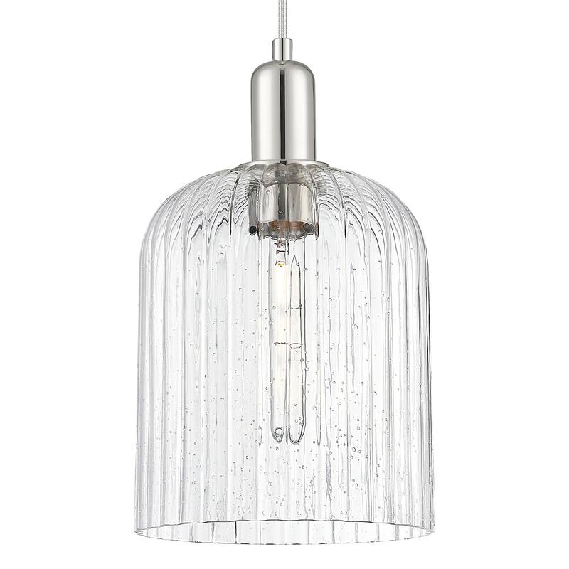 Innovations Lighting 716-1P-G559-8SDY Bridal Veil 8" Wide Cord Hung - Polished Nickel
