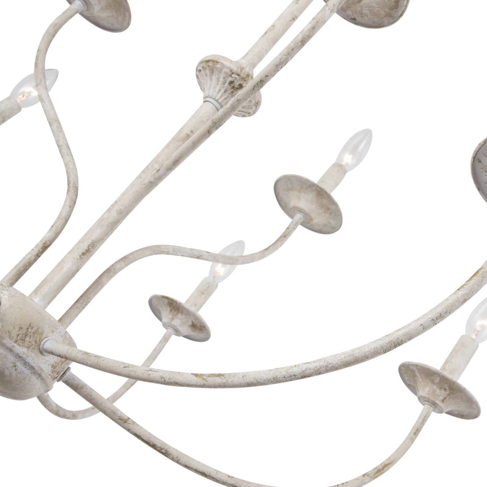 Maxax 9 - Light Candle Style Classic / Traditional Chandelier - On