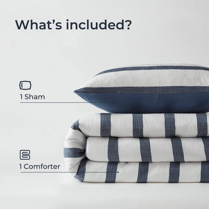 Chelsea Square Merritt Yarn-dyed striped comforter