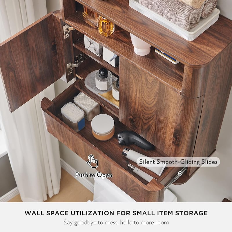 Modern Wall Cabinet, Storage Cabinet for Bathroom, Medicine Cabinet