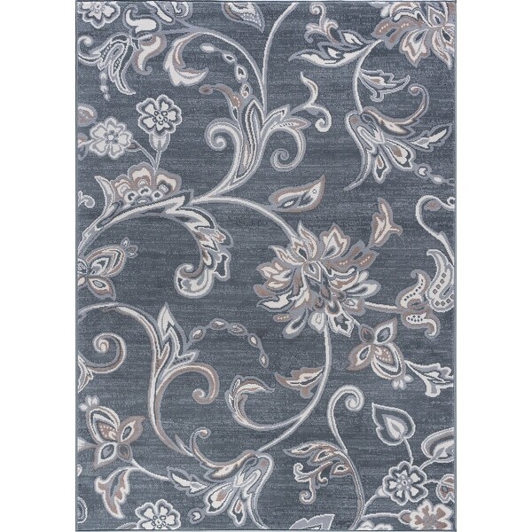 Alise Rugs Carrington Transitional Floral Area Rug. Opens flyout.