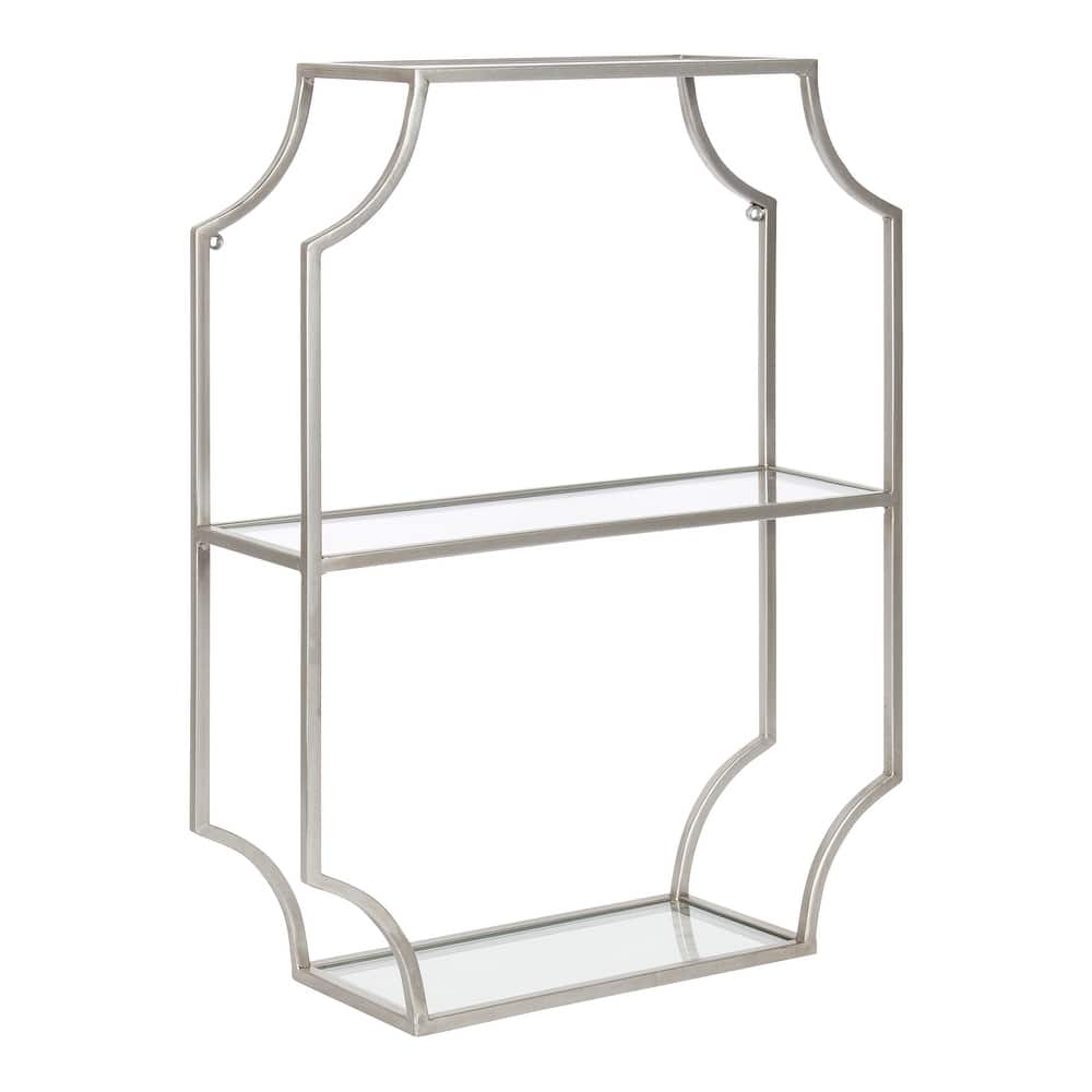 Kate and Laurel Ciel Metal Wall Shelf