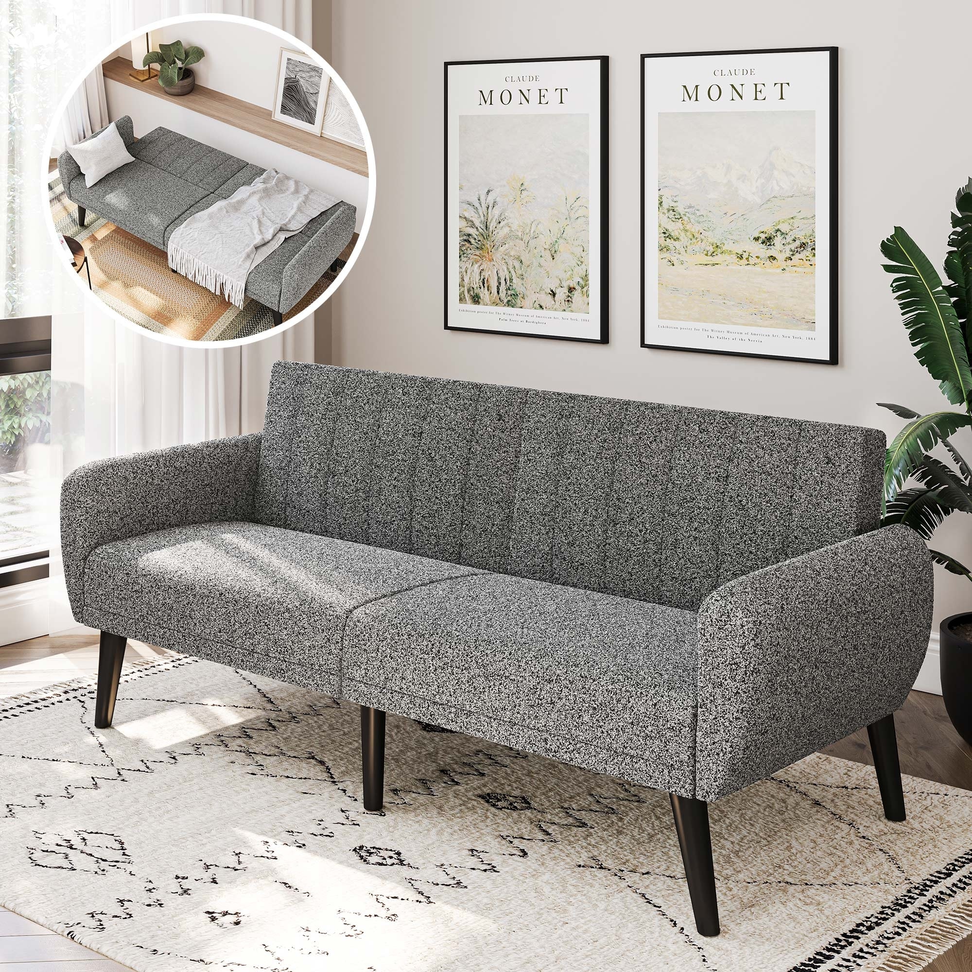 Belleze modern tufted settee bedroom bench on sale loveseat sofa velvet