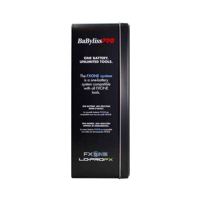 BaBylissPRO FXONE Lo-ProFX Limited Edition Neon Yellow Trimmer with Charging Base & Battery - FX729NY