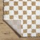 preview thumbnail 22 of 48, Livabliss Urban Shag Scandinavian Checkered Area Rug.