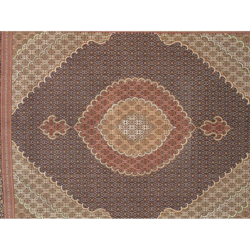 Pasargad Home Baku Hand-Knotted Silk & Wool Area Rug
