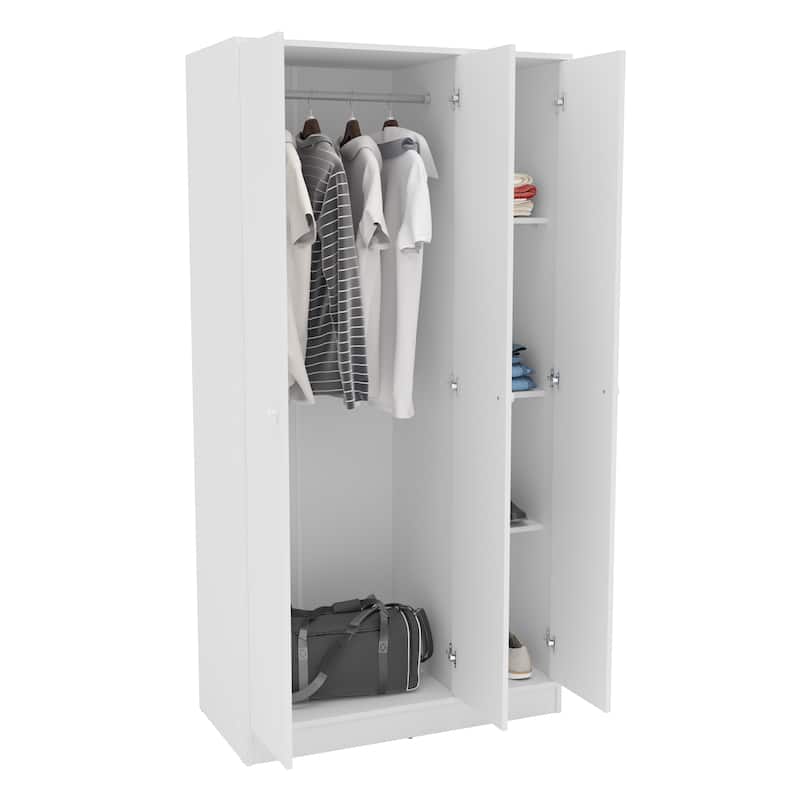 Polifurniture Denmark 3 Door Bedroom Armoire